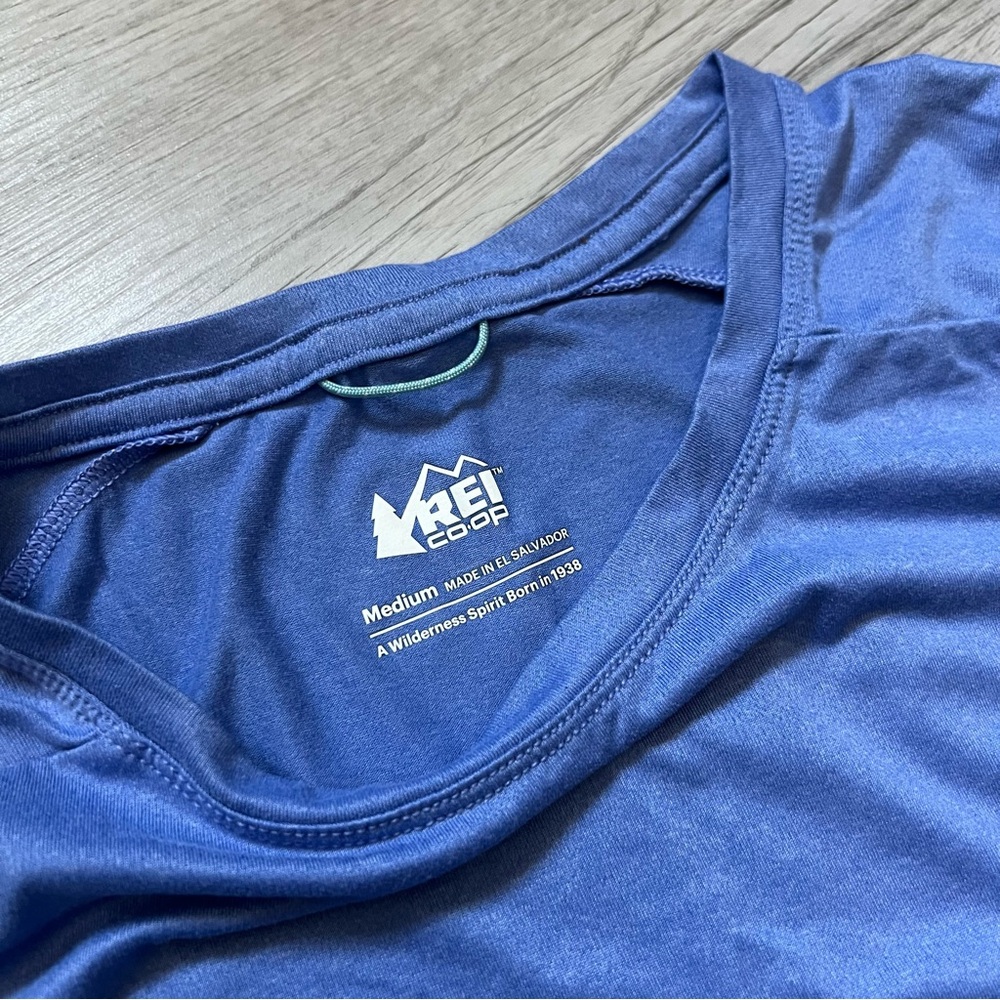 REI Co-op Sahara Tank Top Astral Purple Heather Activewear Top Size Medium - Picture 5 of 9